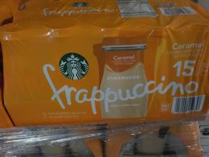 lot 378 image: 15 Pack Frappuccino Caramel Starbuc...