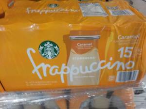 lot 380 image: 15 Pack Frappuccino Caramel Starbuc...