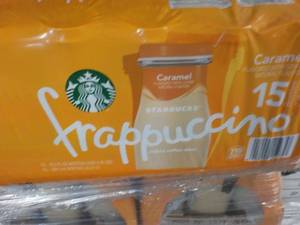 lot 381 image: 15 Pack Frappuccino Caramel Starbuc...