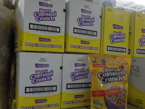 lot 391 image: 5 Boxes Malt O Meal Berry Colossal ...