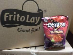 lot 404 image: Case of Doritos Flamas Chips...