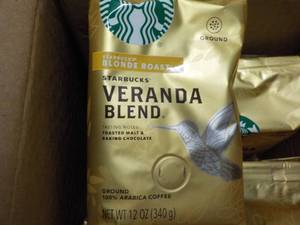 lot 405 image: Case of 6 - 12 oz Pkg Starbucks Ver...