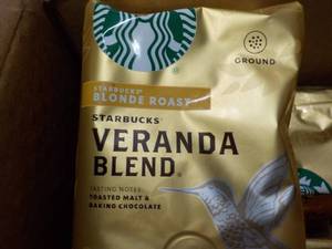 lot 406 image: Case of 6 - 12 oz Pkg Starbucks Ver...