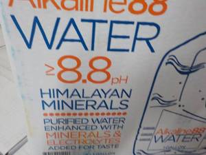 lot 410 image: 2 Cases Alkaline 88 Water...