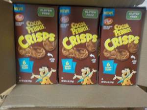 lot 412 image: 4 Cases Post Cocoa Pebbles Crisp...