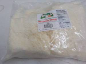 lot 423 image: 5 lb. Frozen Pkgs Mozzarella Cheese...
