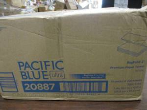 lot 36 image: 10 Packs of 220 Pacific Blue Paper ...