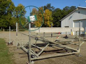 Shoreline Alum Cantilever Pontoon Lift