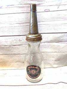 1 Quart Farmall IH Glass Oil Bottle