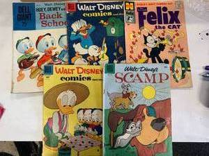 Vintage Comic Book Lot From 1950s