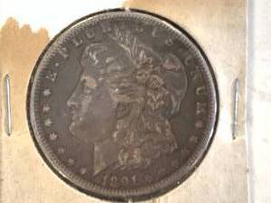 1901 Morgan Silver Dollar
