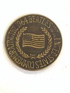 1964 Beatles Brass Token