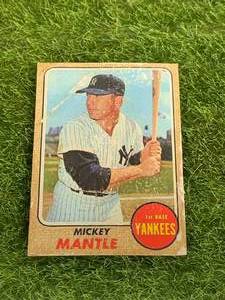 1968 Mickey Mantle Baseball Card