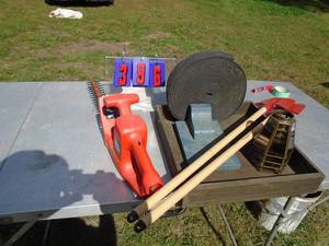 lot 396 image: Assortment of beltingshovels & misc. As shown.