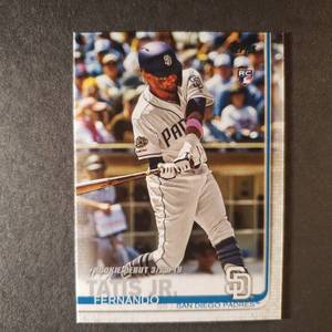 lot 6 image: Fernando Tatis Jr. Rookie Debut Card Topps US56 Update Series