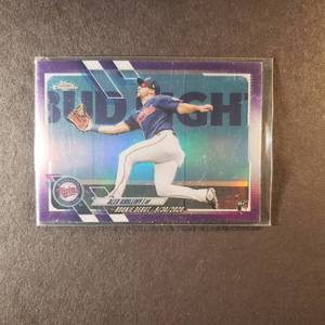 lot 9 image: Alex Kirilloff Rookie Debut Card Topps Update Series USC11