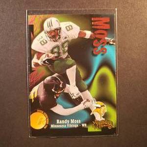 lot 22 image: Randy Moss Skybox Rookie No. 242