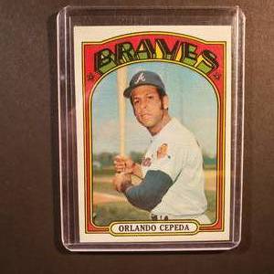 lot 35 image: Orlando Cepeda Topps No. 195