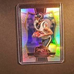 lot 42 image: Will Fuller Panini Select Silver Rookie Card No. 200