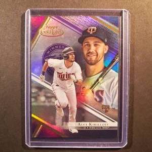 lot 72 image: Alex Kirilloff Topps Gold Label 299