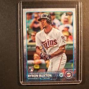 lot 80 image: Byron Buxton Rookie Topps Update Series US25