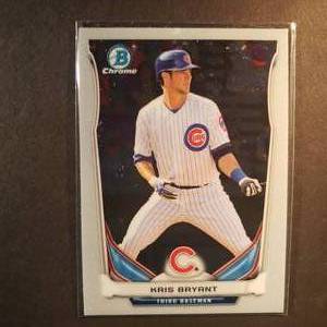 lot 87 image: Kris Bryant Rookie Top Prospects Bowman Chrome CTP-62