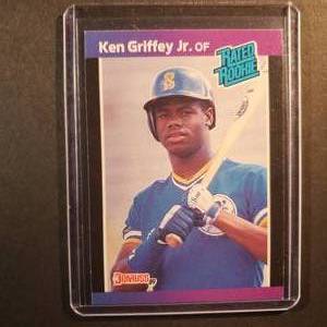 lot 89 image: Ken Griffey Jr. Rated Rookie Donruss 89 #33