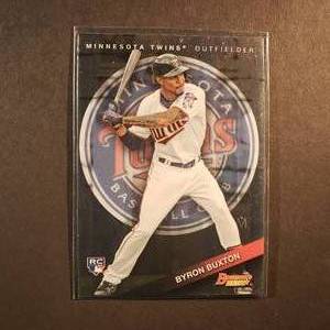 lot 95 image: Byron Buxton Rookie Bowmans Best No. 27