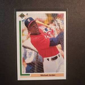 lot 97 image: Michael Jordan 1991 Upper Deck Rookie Card SP1