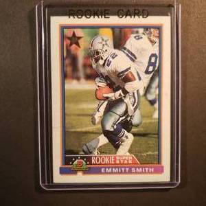 lot 102 image: Emmitt Smith Rookie Super Star Bowman No. 3