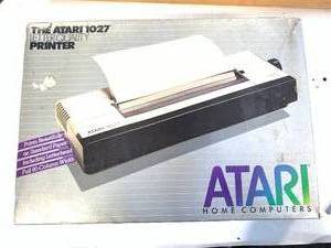New in Box Vintage Atari 1027 Printer