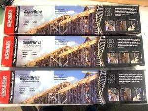 Lot of 3 New Superdrive Fastening Systems $69 Retail Each
