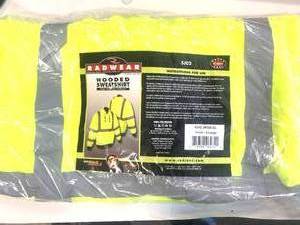 New Radware Hi-Vis Class 3 Hooded Sweatshirt