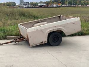 Vintage Ford Trailer Box 6 Foot by 8 Foot