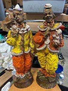 2 Foot Tall Universal Statuary Clown from 1966-67