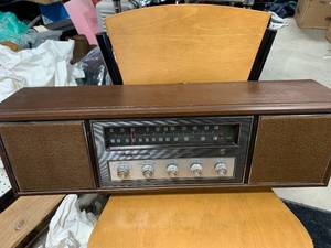 Vintage Magnavox Solid State AMFM Radio 27 Inch Wide