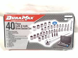 New Duramax 40 Piece Socket Set