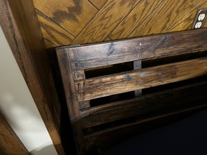 Solid Wood Frame Futon