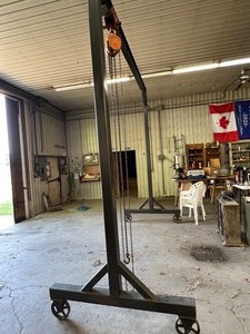 Gantry Crane with Jet Manual Trolley - 1 Ton Lift
