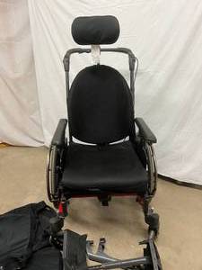 MSRP $3000 Stellar GL Manual Tilt Wheelchair With Roho Agility Back System &amp Extras - Good Condition - Arms Cushions Have Wear