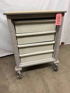 Herman Miller 4-Drawer Cabinet On Wheels - Good Condition