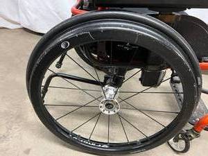 Skip The Wheelchair HOWEVER The Wheels Are Top Of The Line&nbsp MSRP Per Pair $750&nbsp24 Spinergy SPOX Wheelchair Wheels plus MSRP $400 TheNatural-Fit Handrim Ergonomic Grips for Wheelchairs - Both In Great Condition