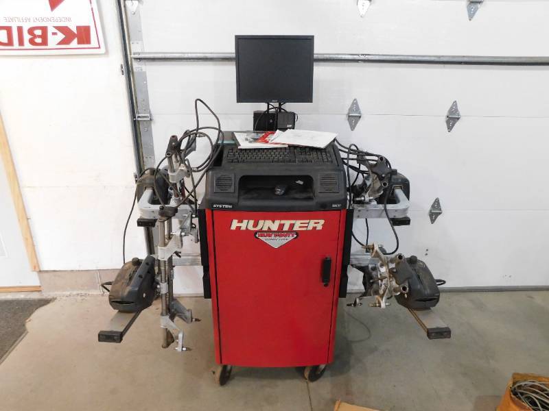 Hunter Alignment Machine