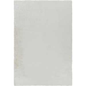 lot 78 image: Bazaar Virtue Solid Cream 5 ft. x 7 ft. Area Rug