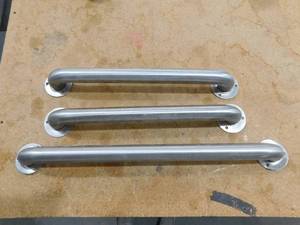 lot 89 image: 3 Heavy duty Handicap Grab Bars
