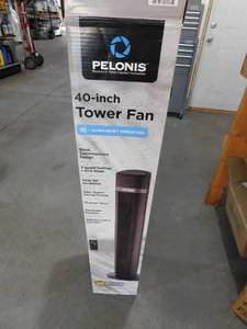 lot 110 image: Pelonis 40 in. Oscillating Tower Fan