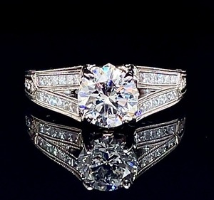 Designer Neil Lane Diamond Engagement Ring 2.90ctw. 14k White Gold $9,750 Retail  VIDEO