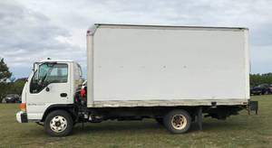 2000 Isuzu NPR Cube Van
