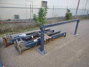 lot 28 image: Grand 2 Post Lift, 9,000 lb. Capaci...