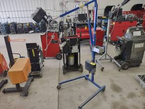 lot 79 image: UV Curing Light with Cart...